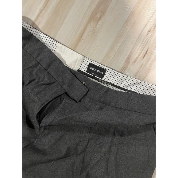 Giorgio Armani dark gray slacks xl - Picture 4 of 5